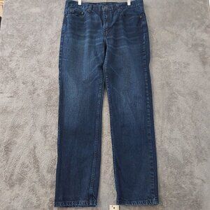 Faded Glory Men’s Straight Fit Jeans Dark Wash Size 36x34